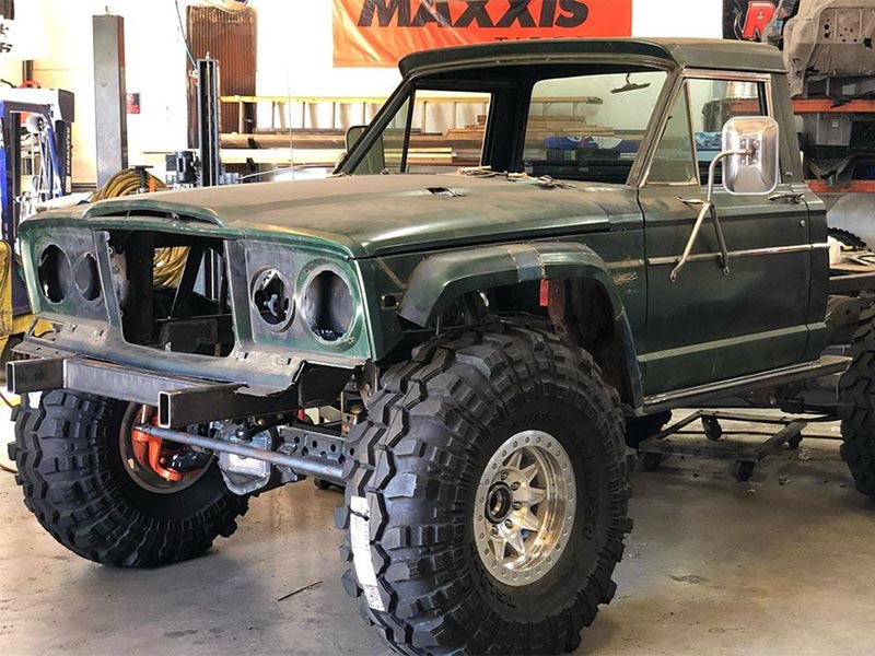 Jeep J10 shop truck