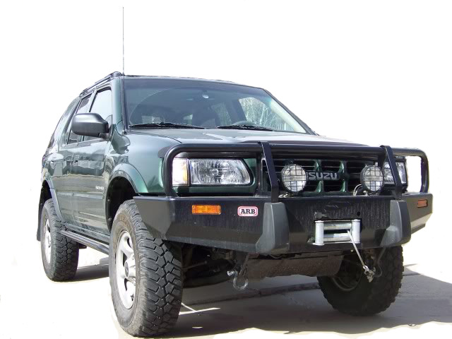 Isuzu rodeo brush deals guard