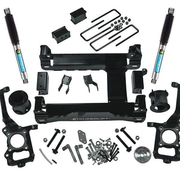 4.5 inch Lift Kit – 2015-2018 Ford F-150 4WD – with Superide or Bilstein Rear Shocks